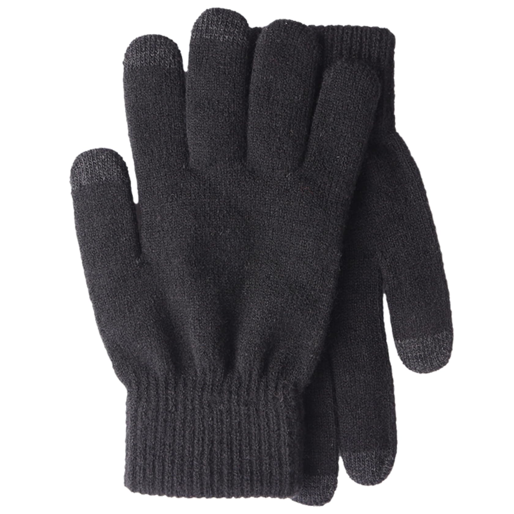 Running Gloves For Men Men'S And Women'S Autumn And Winter Warm Knitted Plush Wool Touch Screen Full Finger Gloves