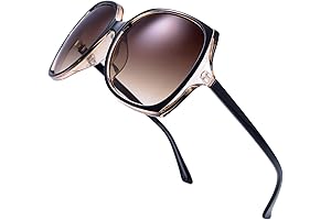 Women's Oversized Fashion Sunglasses - Shielding Eyes with Style and Sophistication