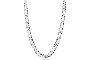 Solid 925 Sterling Silver Cadenas de Plata