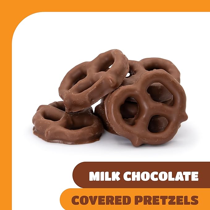 Pretzels Cubiertos de Chocolate - Pack de 22 Onzas - Snack Dulce y Salado miniatura 3