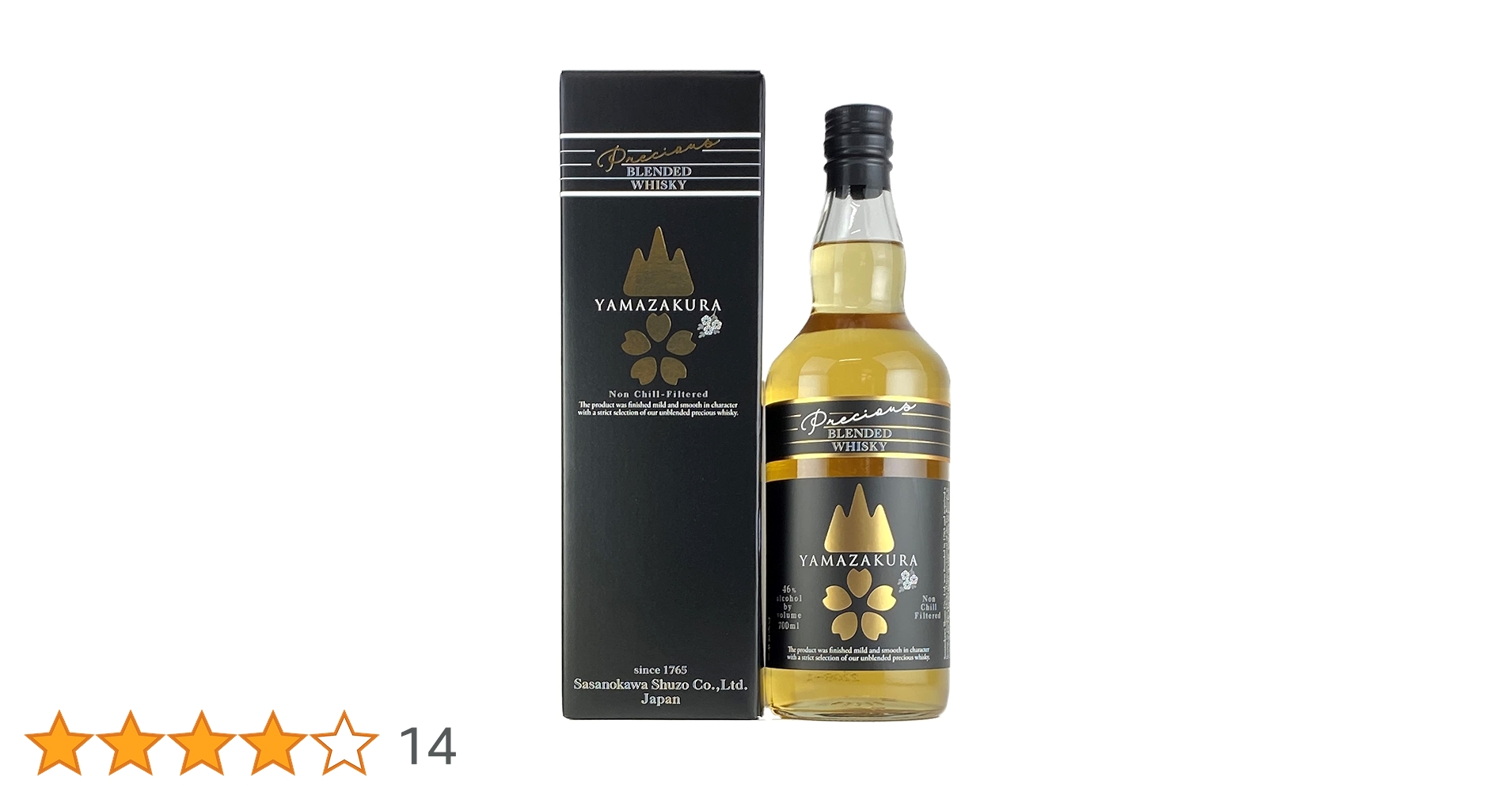 Amazon.co.jp: Blended Whiskey Yamazakura Precious : Food