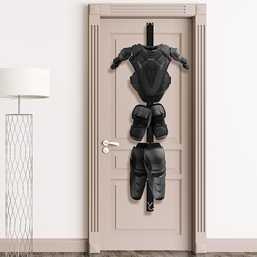 Miniatura 3 de Suzile Estante de secado de hockey de 6 piezas con 6 ganchos, organizador de engranajes multiusos, portátil, regalos deportivos, equipo de