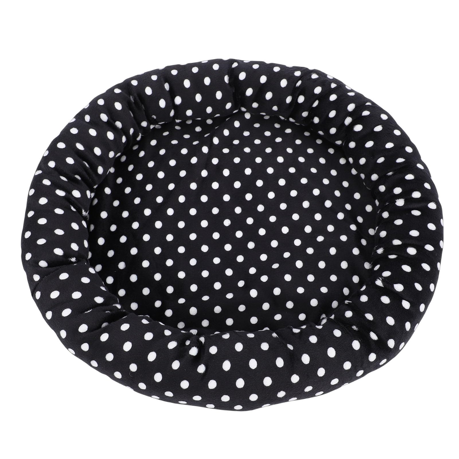 FILFEEL Tappetino Riscaldato USB per Cani e Gatti di Piccola Taglia - Tappetino Riscaldante Elettrico a 3 Temperature con Copertura in Flanella Lavabile Staccabile, Base Antiscivolo, Misura Rotonda