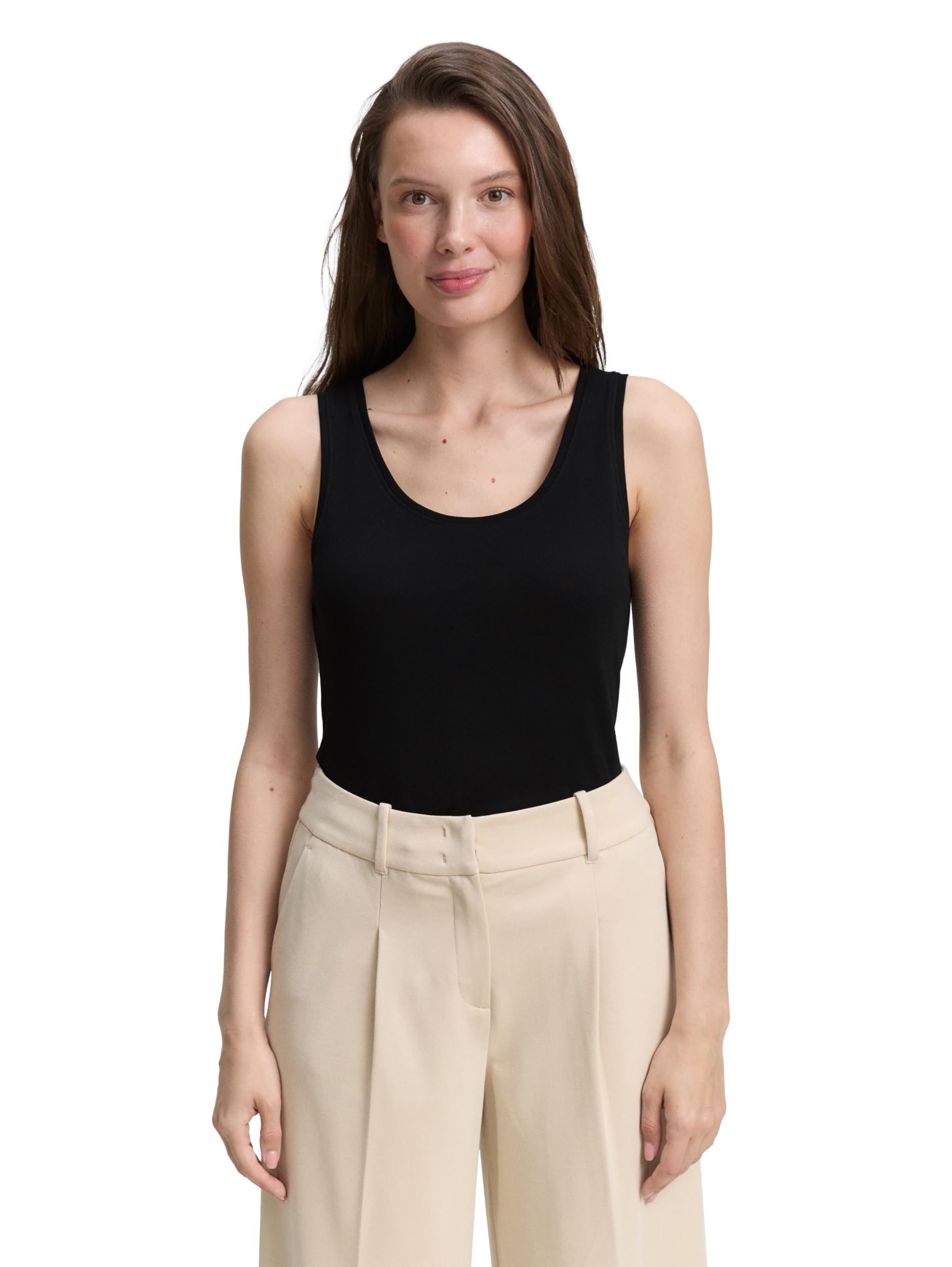 Tom Tailor Women's 14482 - Deep Black Top, Xl