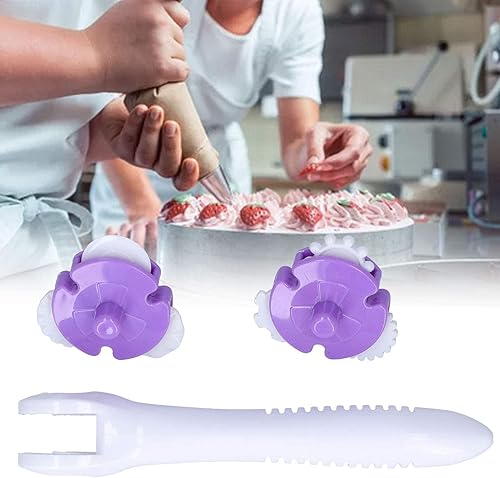 Miniatura 3 de Cortador de rueda de pastelería, rueda de corte de pastelería, rueda de decoración de rueda de rodillo, cortador de rodillos de pizza, herramienta