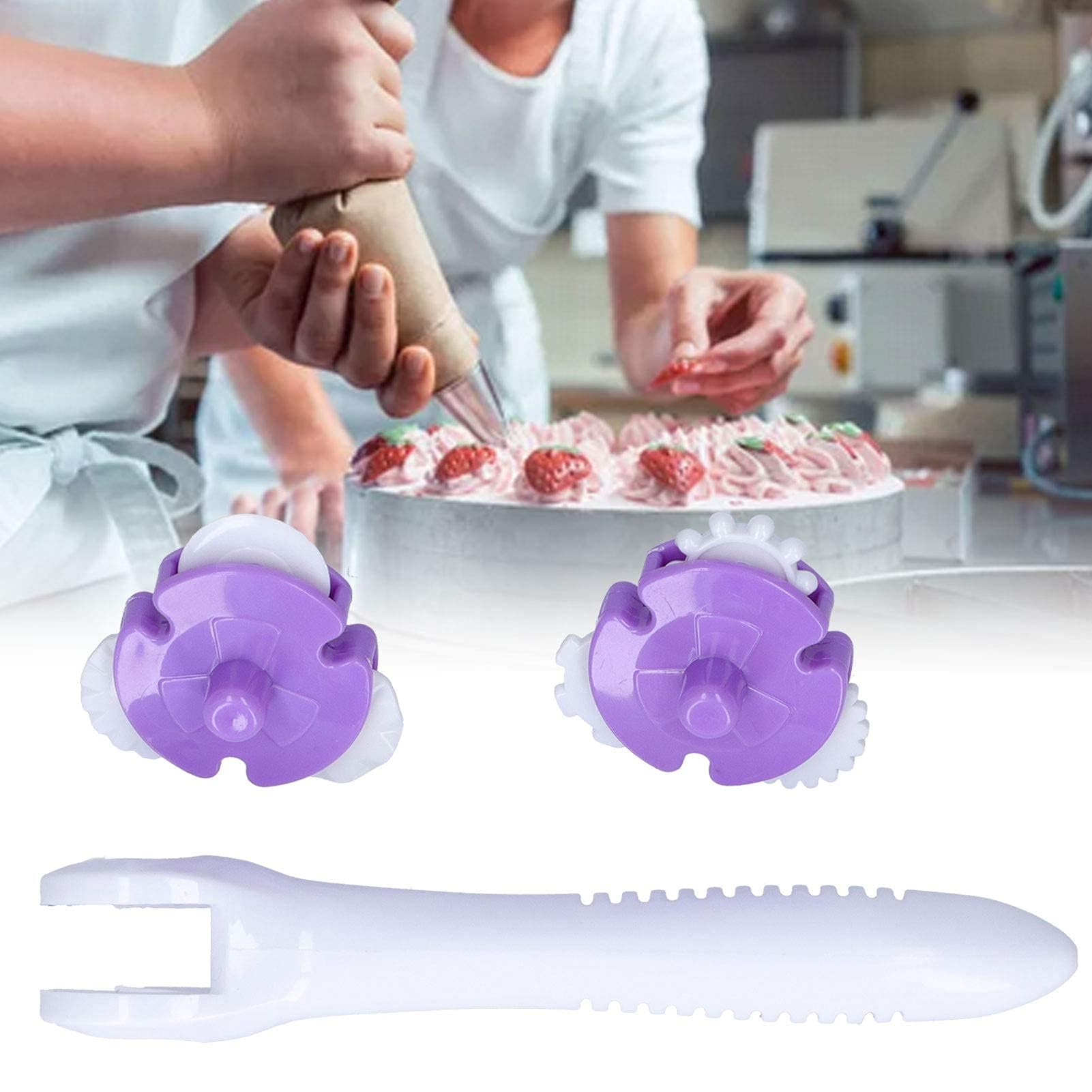 Pastry Wheel Cutter, Pastry Cutting Wheel Pastry Wheel Decorator Cutter Wheel Roller Pizza Cutters Kitchen Baking Tool For Pie Crust Ravioli Pasta Pizza Pastry