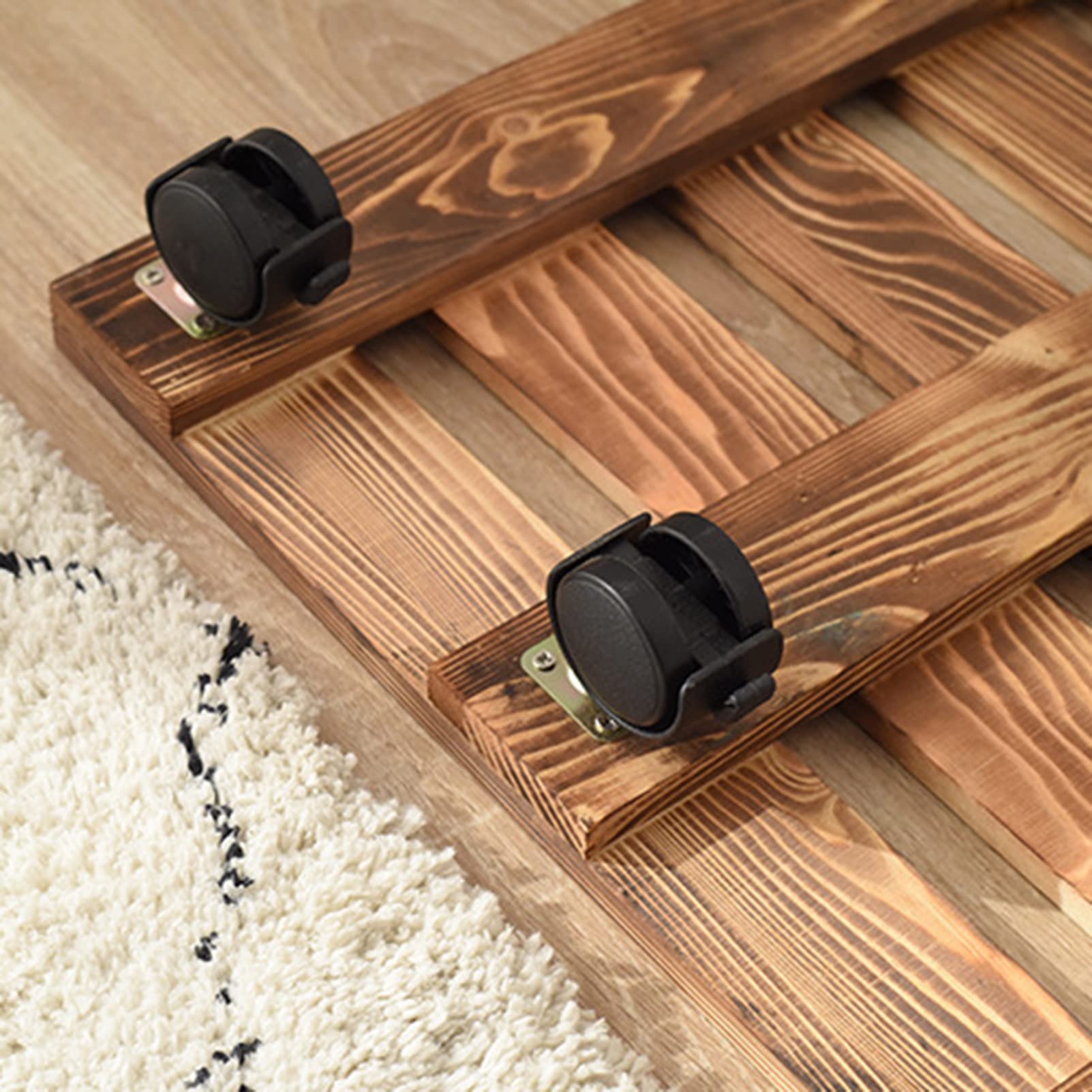 Carrello Per Piante Diameter 35cm, Portavaso Per Interni Ed Esterni, Sottovasi Con Rotelle Grandi, Carrello Piante Esterno, Sottovaso Con Ruote Rotondo, Per Supporto Per Piante Per Interni Ed Esterni