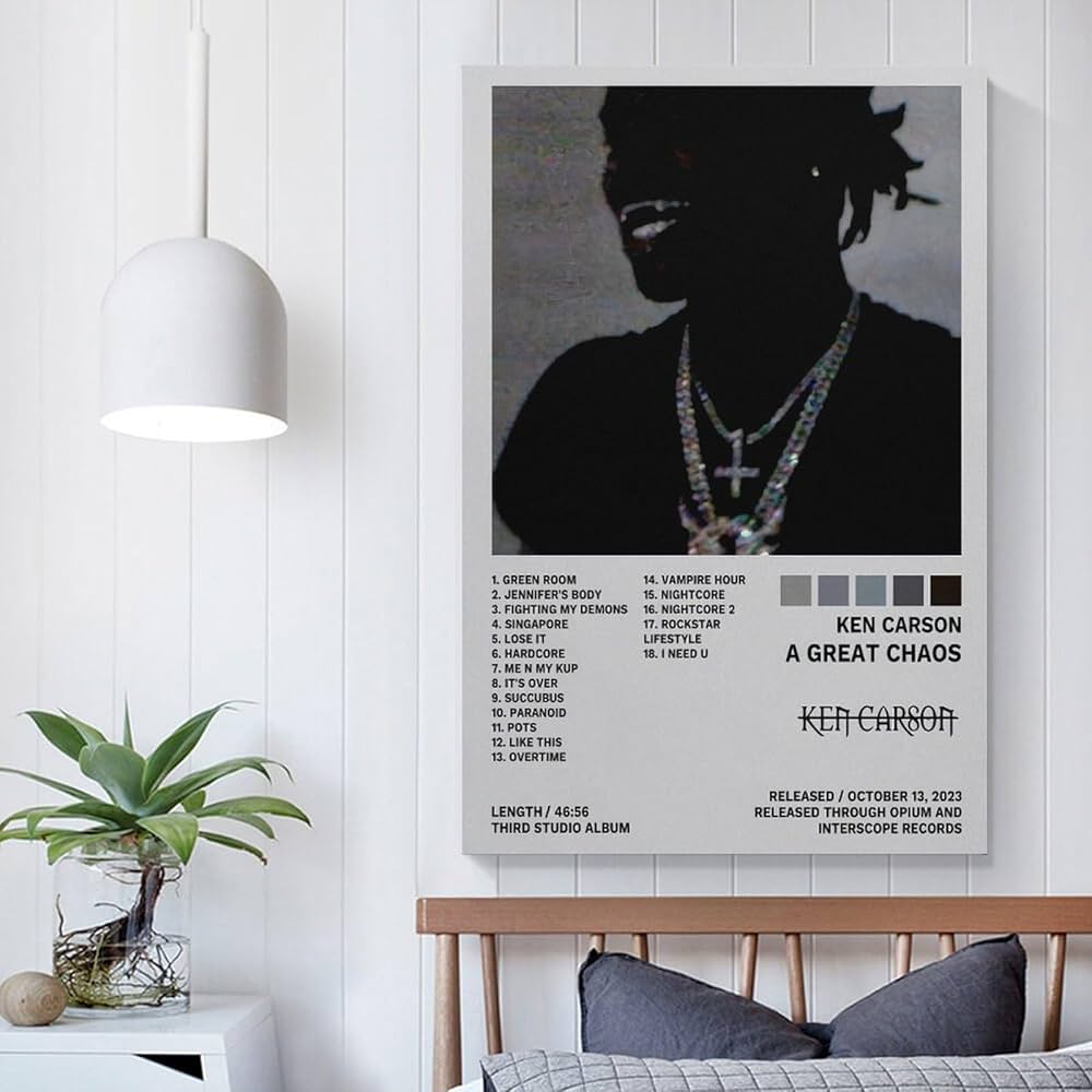 【額縁付き】 Ken Carson / TEEN X A2ポスター KEN CARSON Album Poster | Teen X – ChordPrints