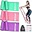 Resistance Bands for Working Out, Exercise Bands for Physical Therapy, Stretch, Recovery, Pilates, Rehab, Strength Training and Yoga Starter Set