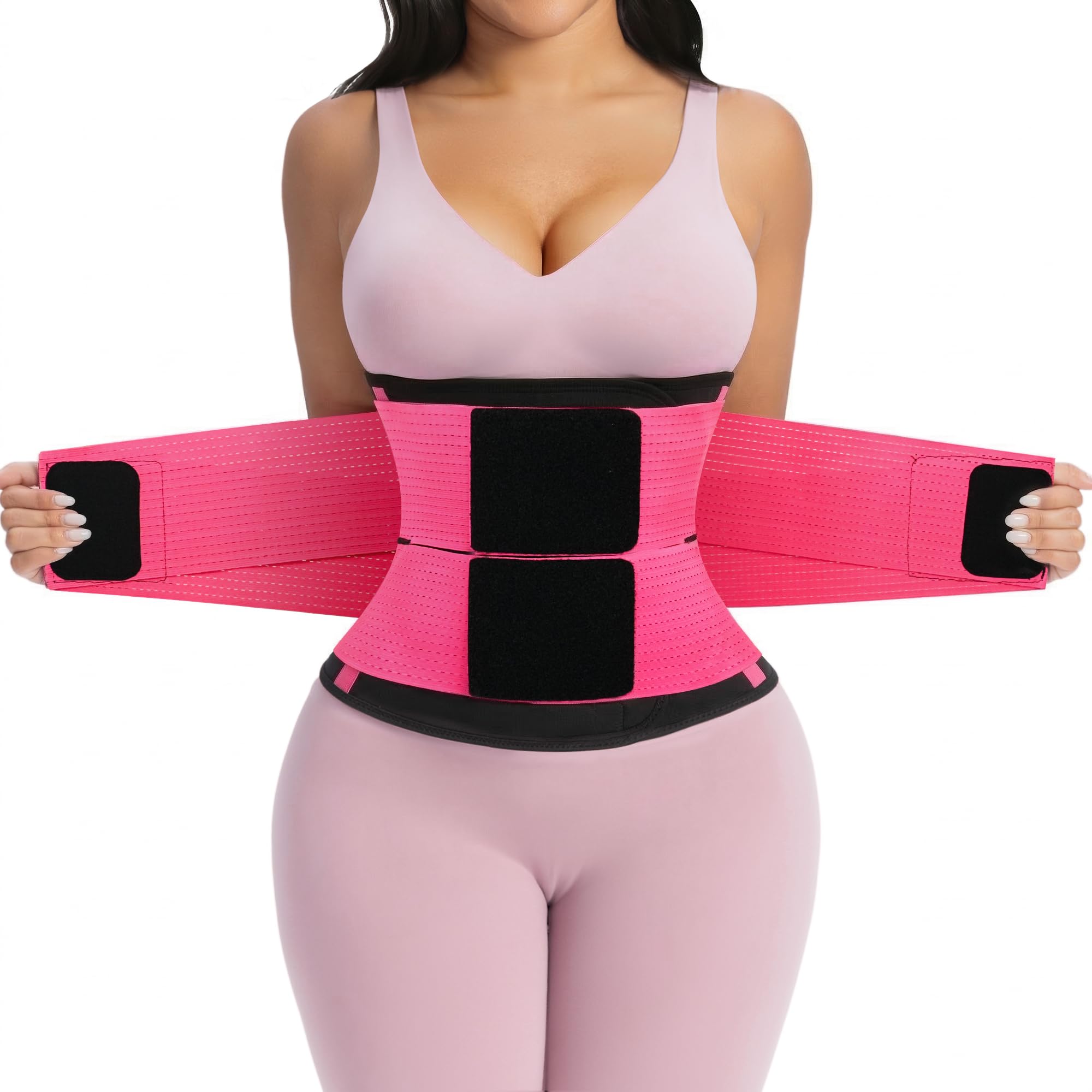YIANNA Ceinture de sudation pour sauna, entraînement, contrôle du ventre avec triple couche