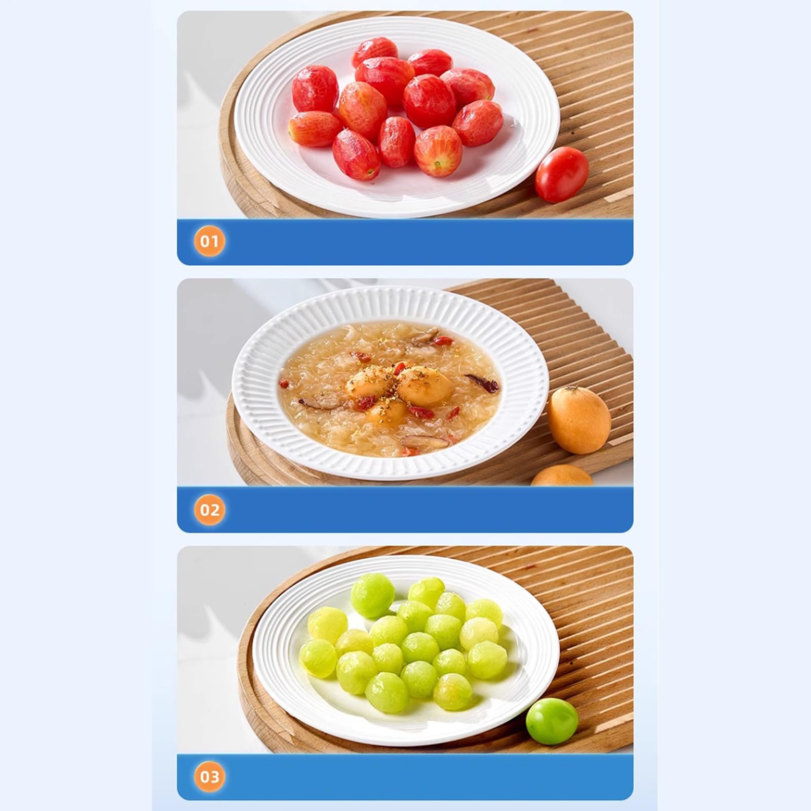 Machine À Éplucher Les Raisins Électrique – Outil Rapide Pour Enlever La Peau, Éplucheur Automatique | Pour La Maison Préparation Des Aliments Snacking Salade Préparation Des Repas Cuisson Quo