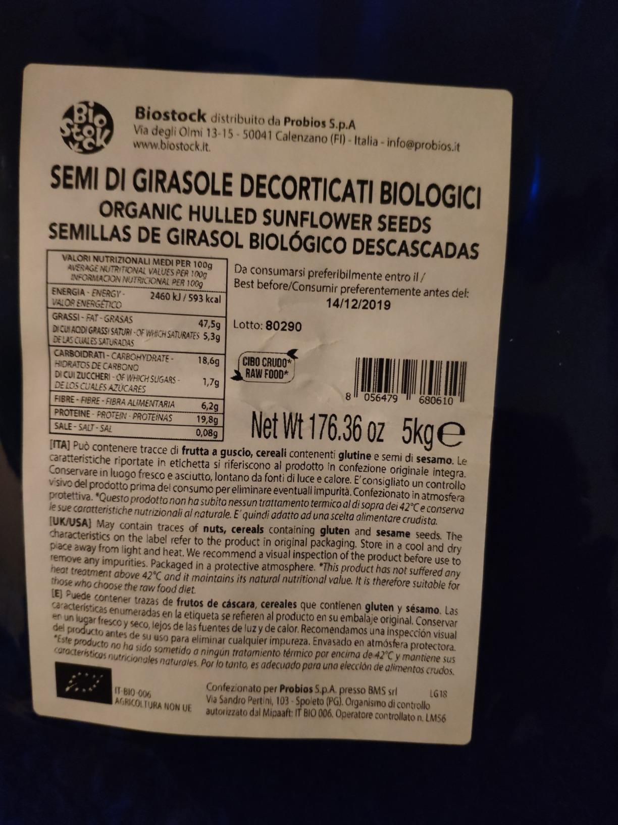 Il Fior Di Loto Semi Di Girasole 250ml - Foto 3