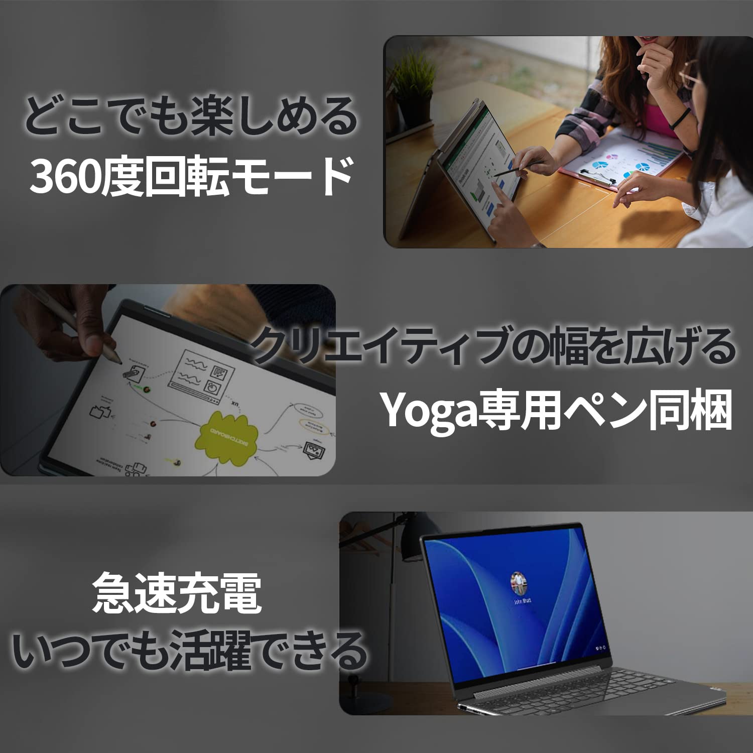 Amazon.co.jp: Lenovo Yoga 970i ノートパソコン (14.0インチ WQUXGA