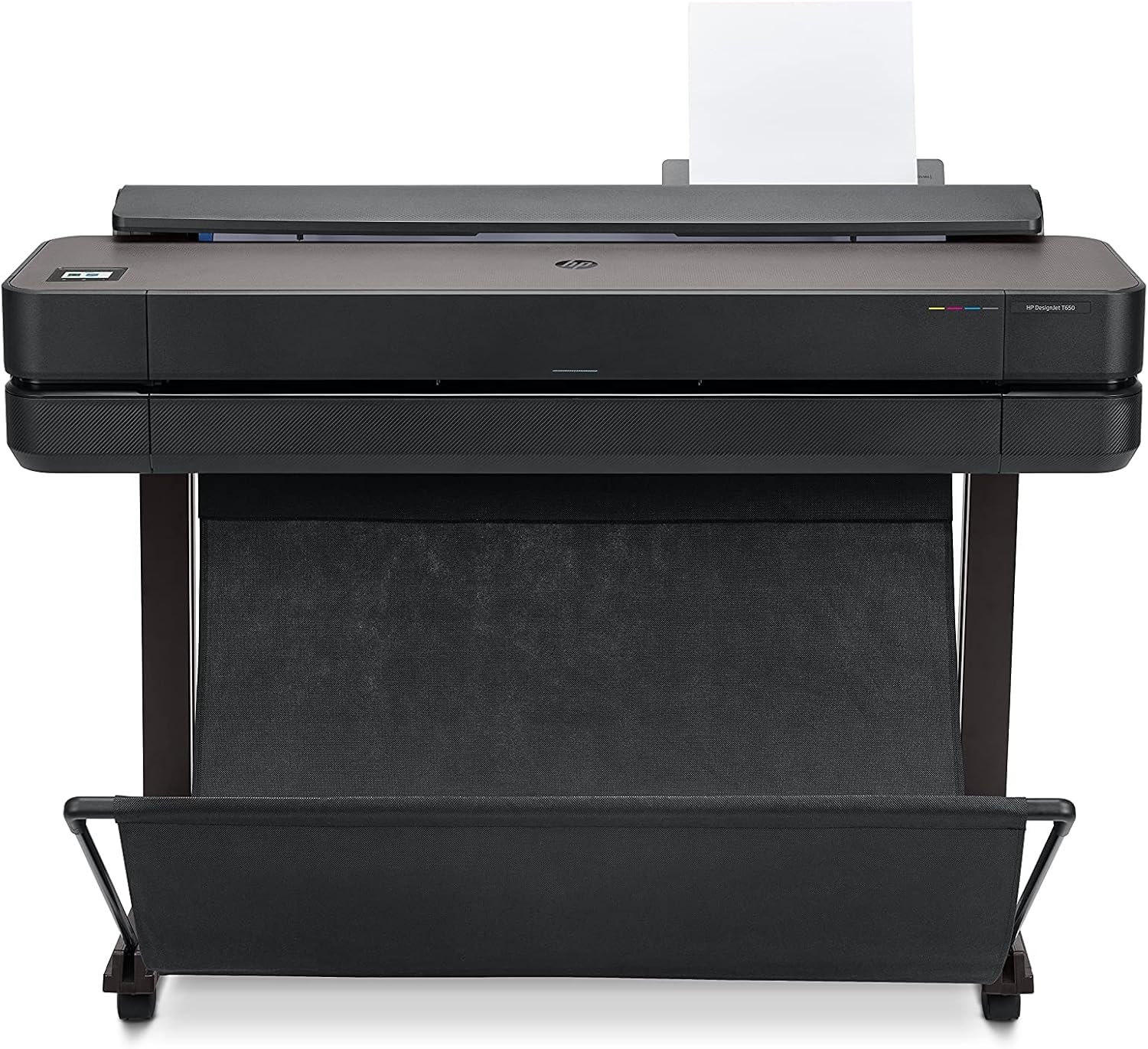 HP DesignJet T650 Stampante per Grandi Formati da 91 cm 5HB10A, Formati supportati da A4 ad A0, velocità 82 Pagine A1 all’Ora, Gigabit Ethernet, USB Hi-Speed 2.0, Wi-Fi, Garanzia 2 Anni, Nero