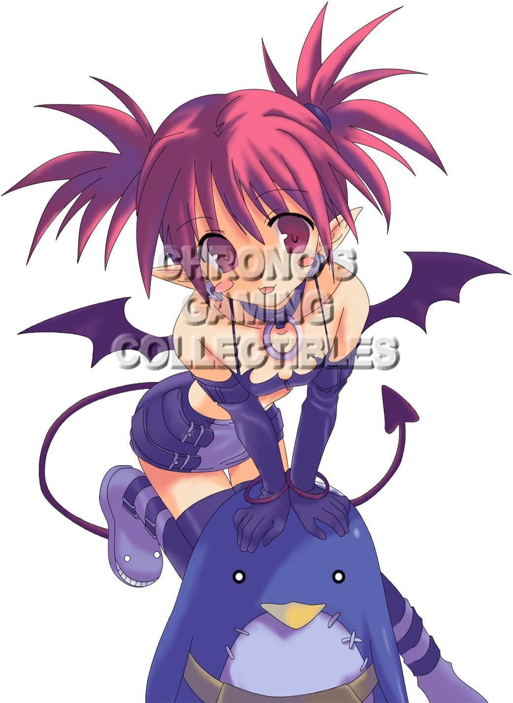 CGC Huge Poster GLOSSY FINISH - Disgea PS2 PS3 PS4 PSP Vita - Etna and Prinny - DIS011 (16" x 24" (41cm x 61cm))