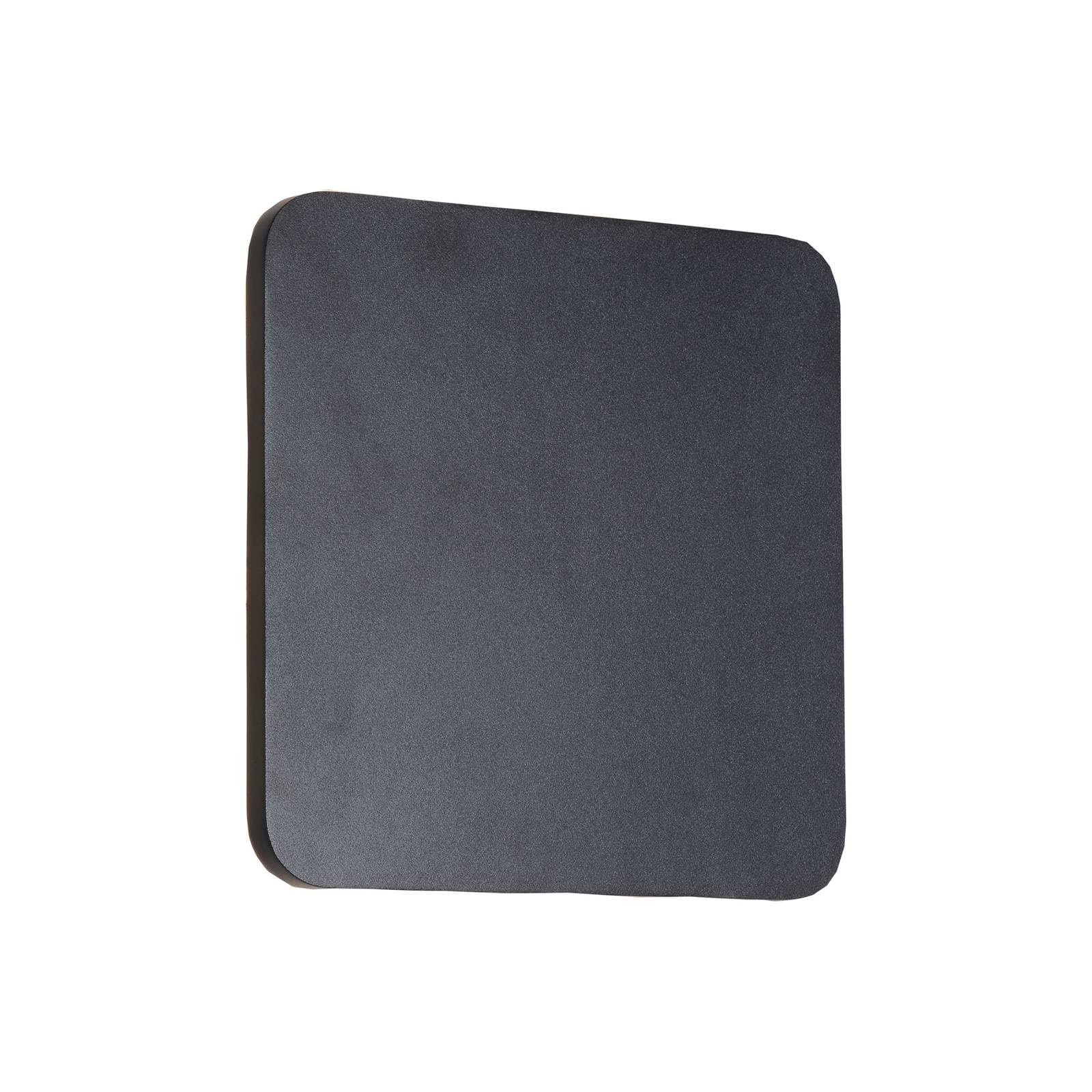 Lucande LED Wandleuchte, Wandlampe Innen Elrik (Modern) in Schwarz aus Metall (1 flammig) - Wandstrahler Wandbeleuchtung Schlafzimmer/Wohnzimmer Flurleuchte