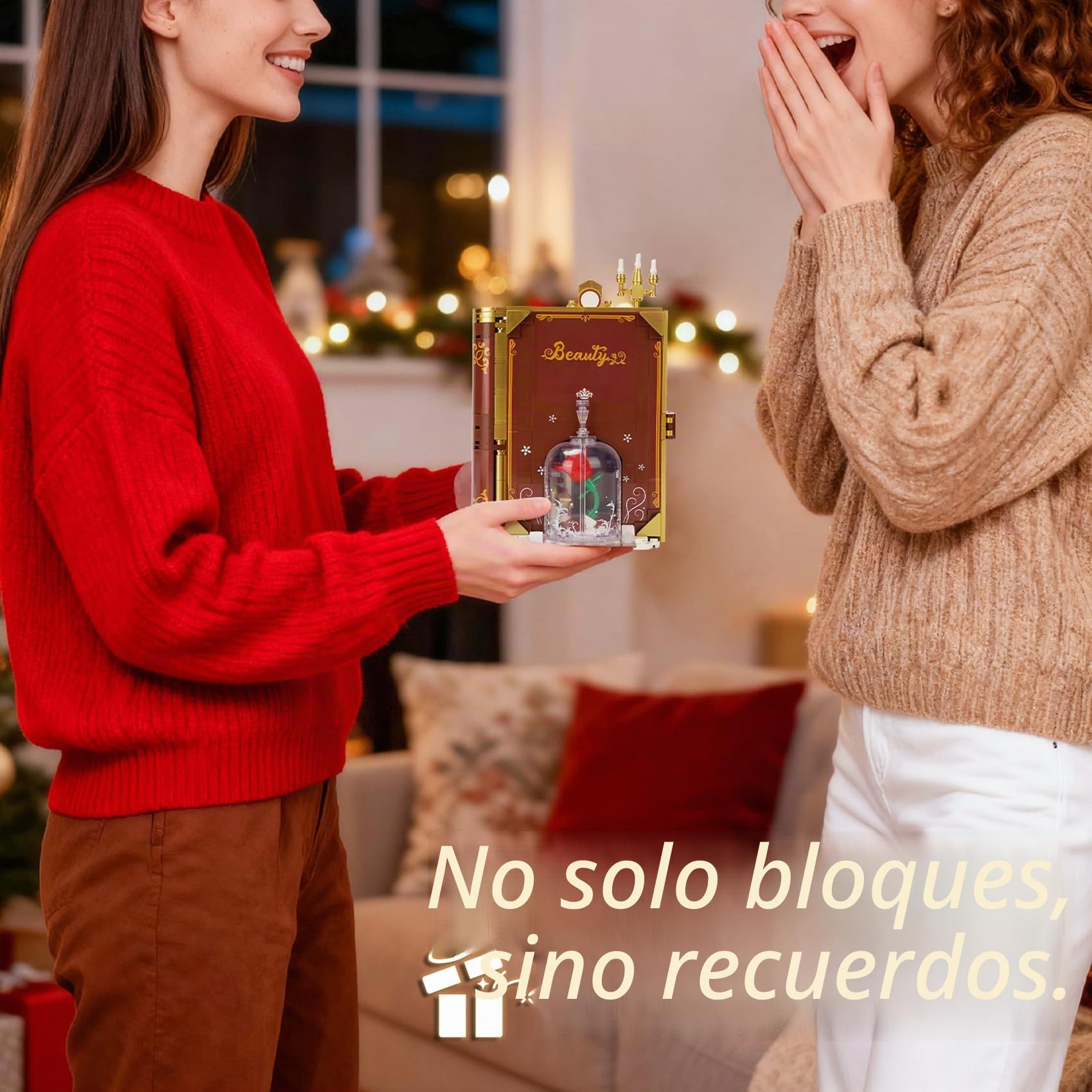 Oichy Bloques de Construcción Clásico Libro de Cuentos de Hadas Micro Bloques for Coleccionista 3D Building Block Set para Regalos