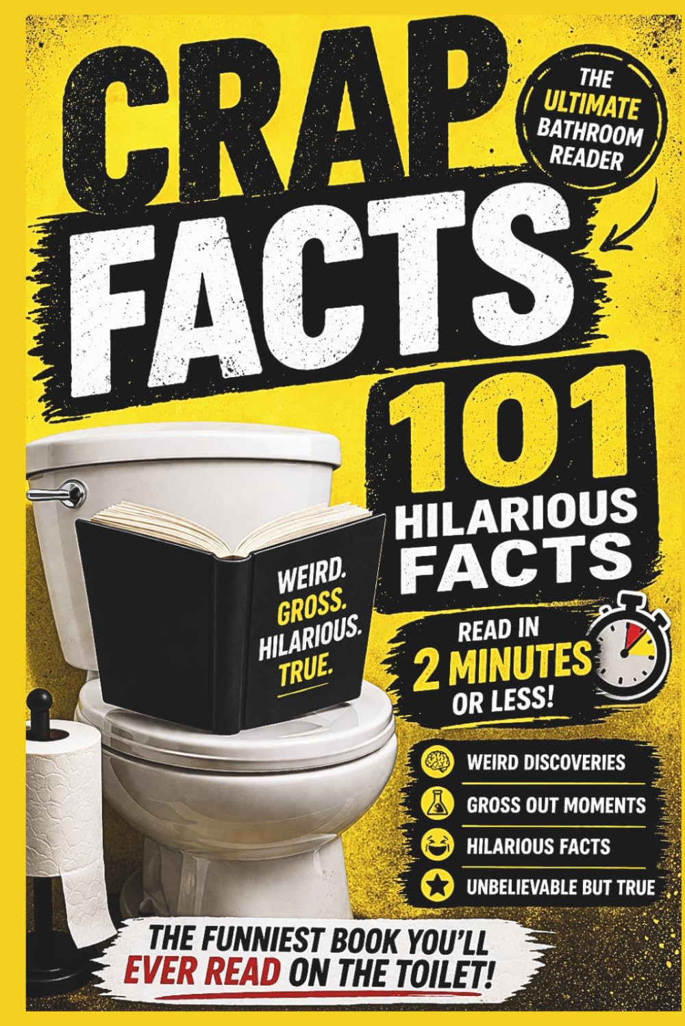 Crap Facts: From the #1 Book for Your #2 Business — Now Travel-Sized!: Hilarious Fun Facts & Weird Trivia | The Ultimate Gag Gift Book for Adults Who Love to Laugh (The Crap Facts Collection)