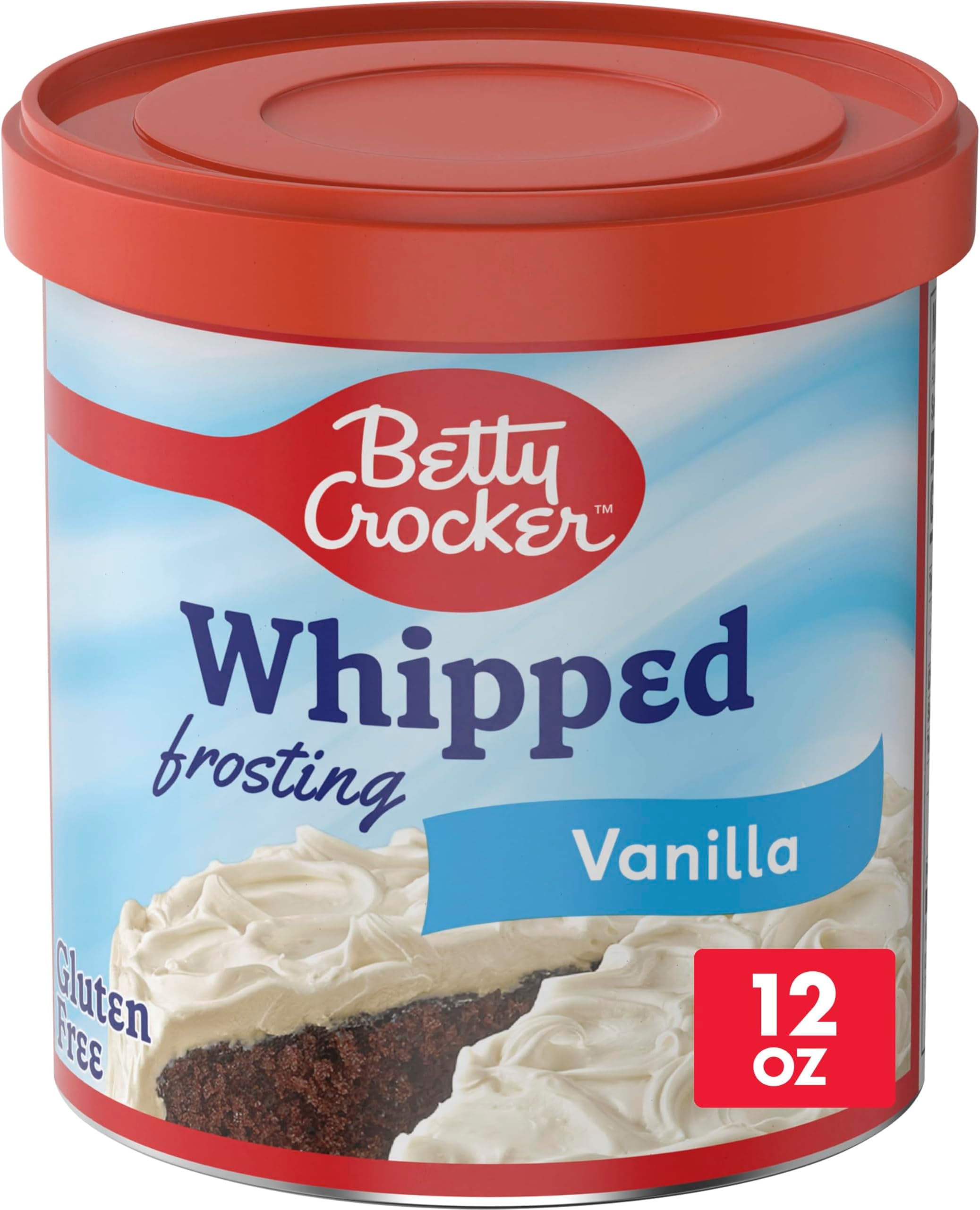 Gluten Free Whipped Vanilla Frosting, 12 oz.
