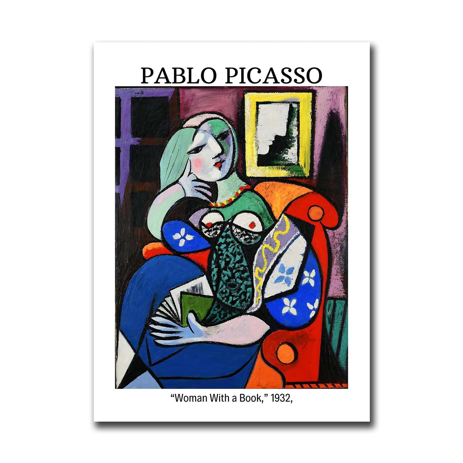 Amazon.com: AutumnChi Printed Canvas Painting Wall Art Pablo