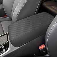 Vista 12 de AOMSAZTO Fundas para reposabrazos para Hyundai 2015-2019 Sonata Negro Almohadilla de consola para Sonata
