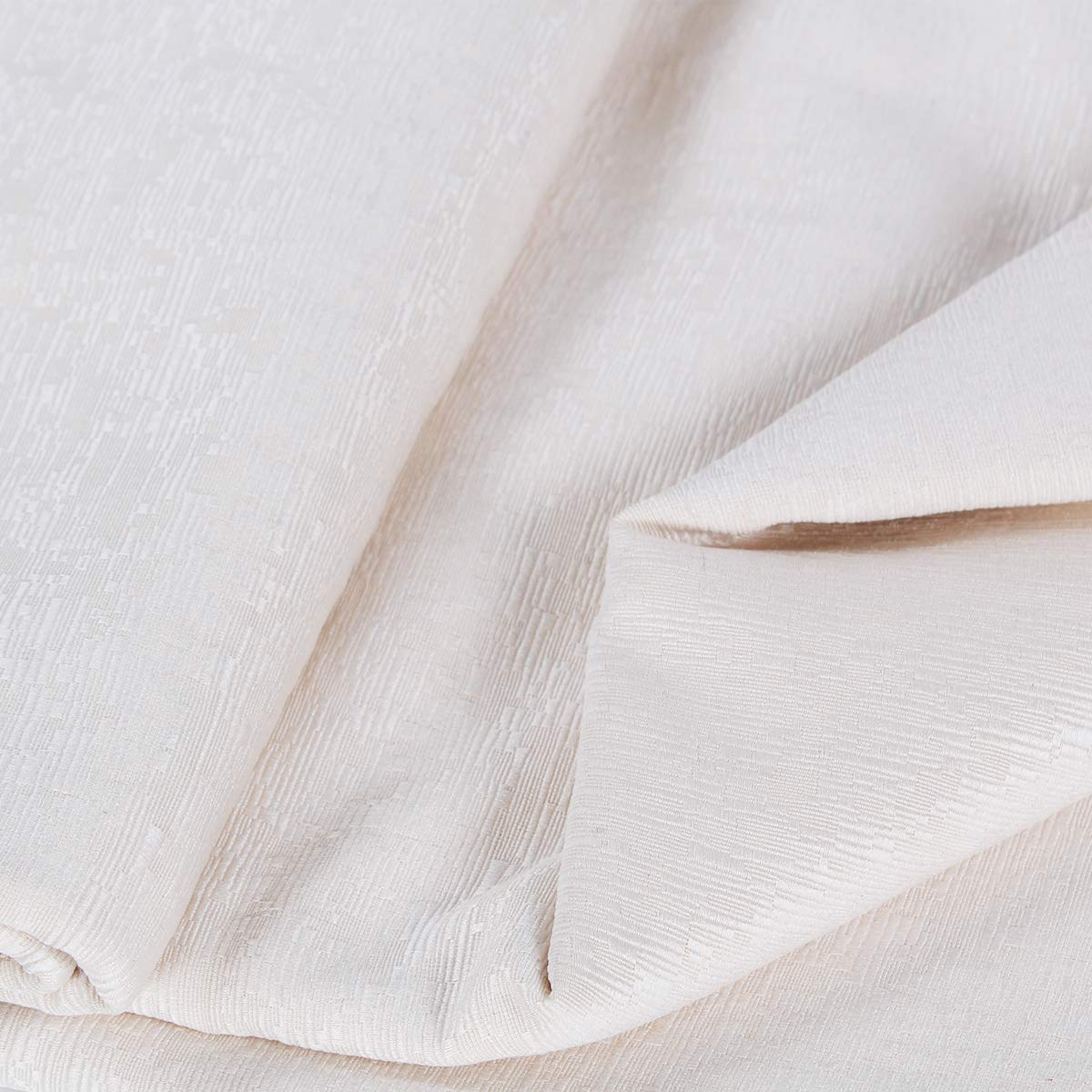 Copridivano FIOCCO Con Laccetti | Tessuto Pesante, Produzione Italiana, Per Divani 2/3/4 Posti (Beige) - Foto 5