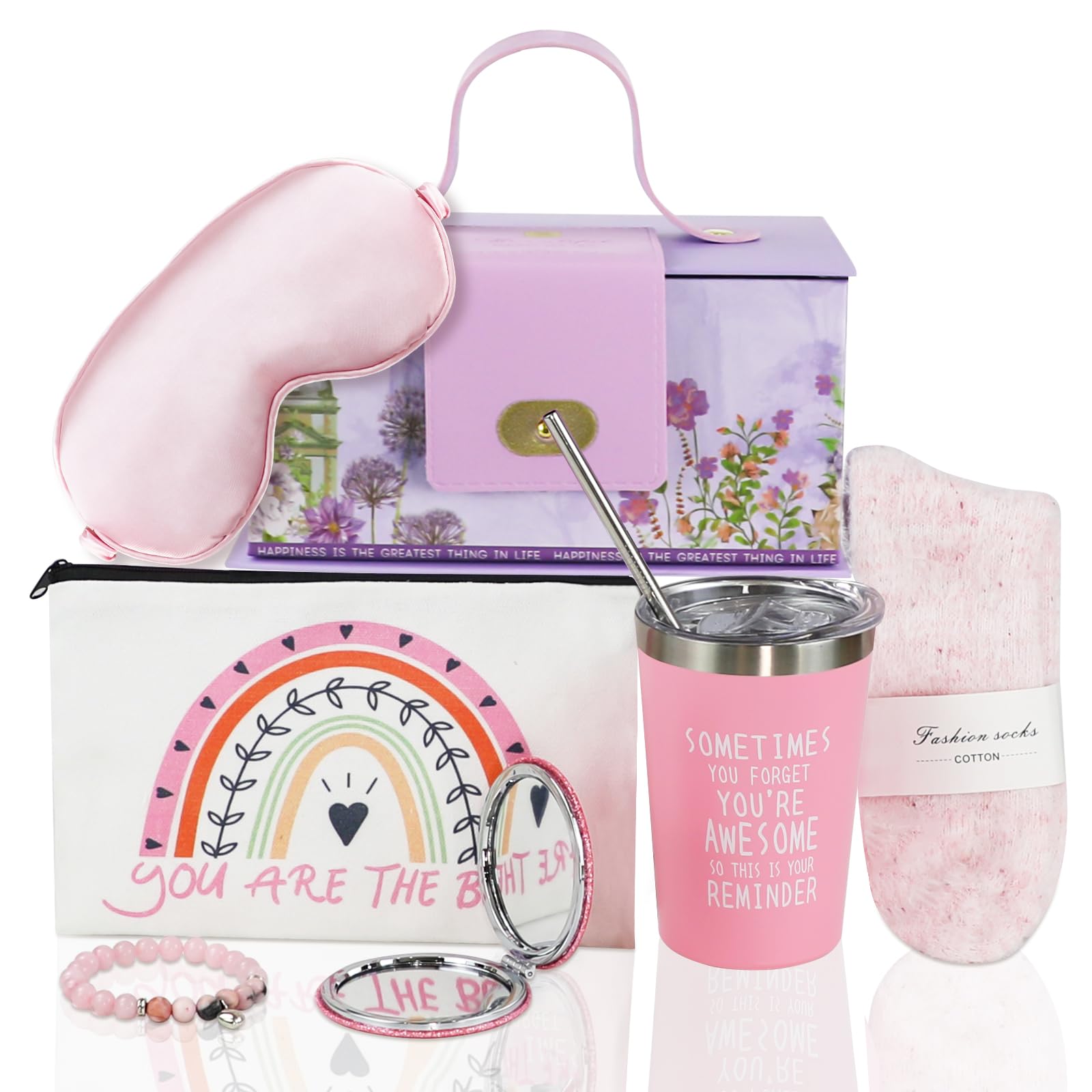 Teen Girl Gifts, Birthday Gifts for Teen Girls 10 11 12 13 14 15 16 17 Year Old, Tween Girls Gifts Ideas with Eye Mask, Tumbler, Teenage Girl gifts