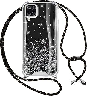 Vauki Cover con Cordino per Samsung Galaxy A12 4G/A12 Nacho 6,5