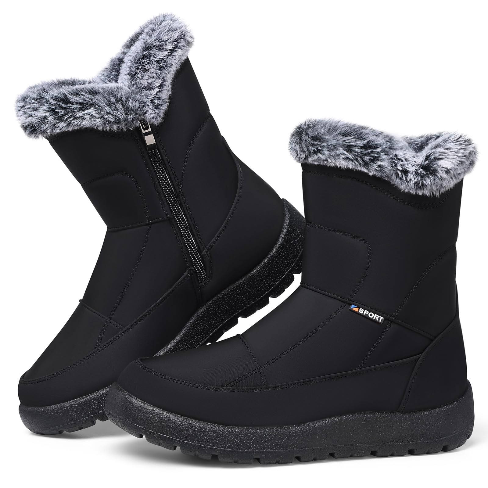 SHIBEVER Women's Ankle Booties