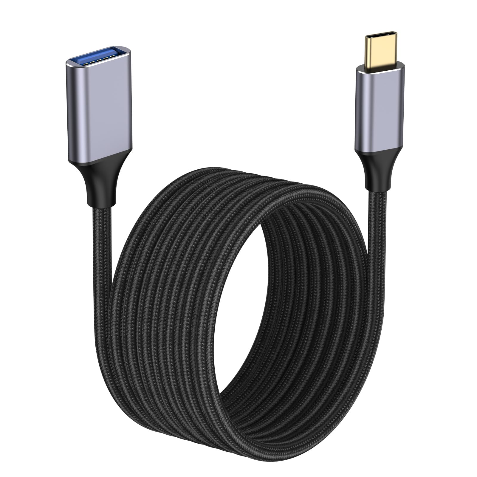 Photo 1 of Pastall USB Female to USBC Male Cable Adapter(2M/6.6 Ft),USB Female to USB-c Cable,Typec to USB3.0 Adapter,usba to c Male for Phone/Laptop/Tablet/Switch USBC Device