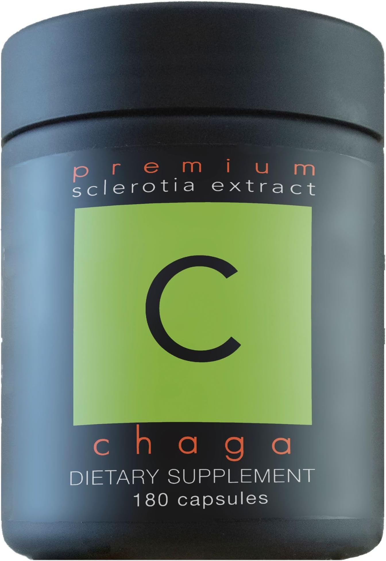 Chaga (Dual Extract - 180 v-Capsules - Covers 2 Months)