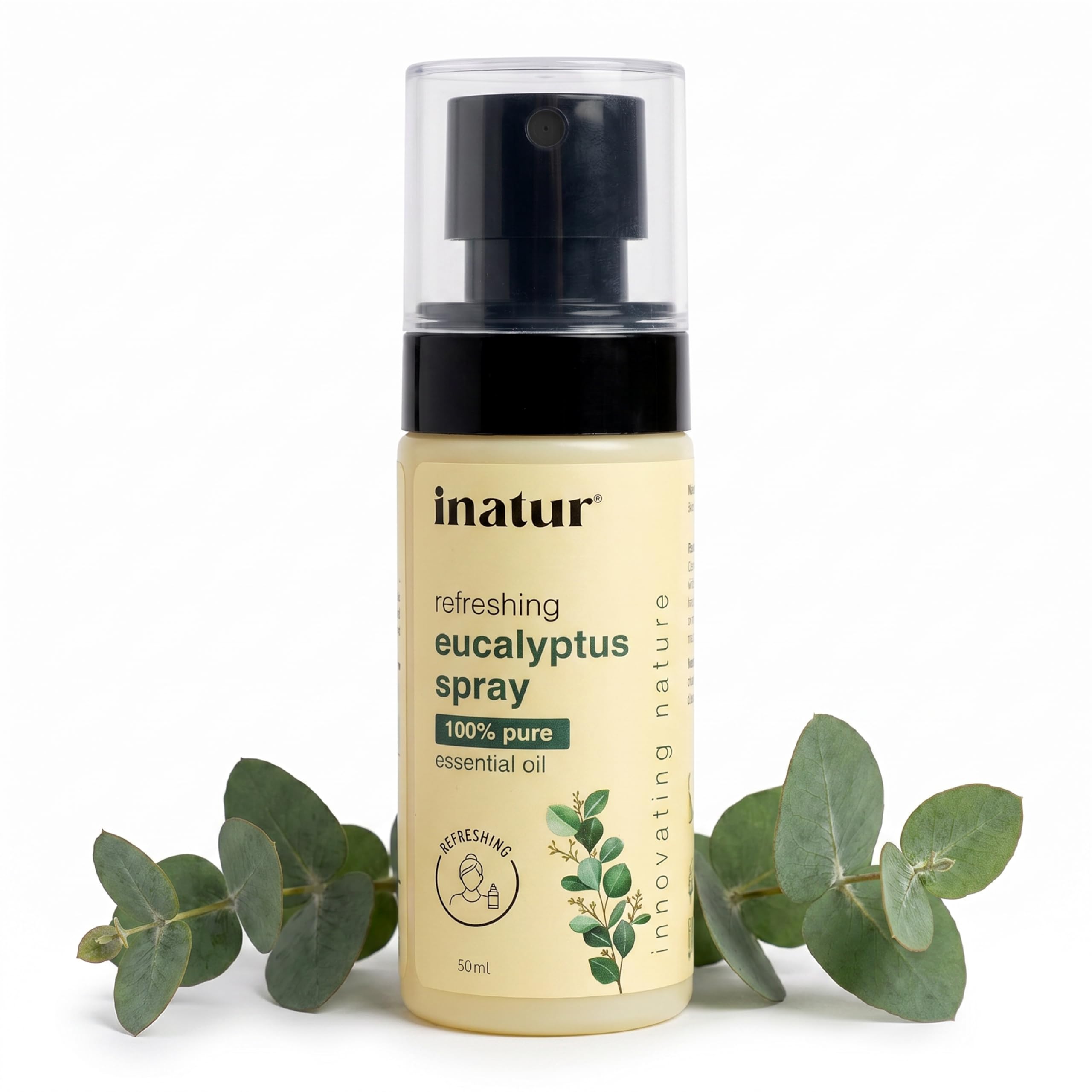 inatur Eucalyptus Spray 50ml, for Shower, Diffuser & Room Freshening-picture-40