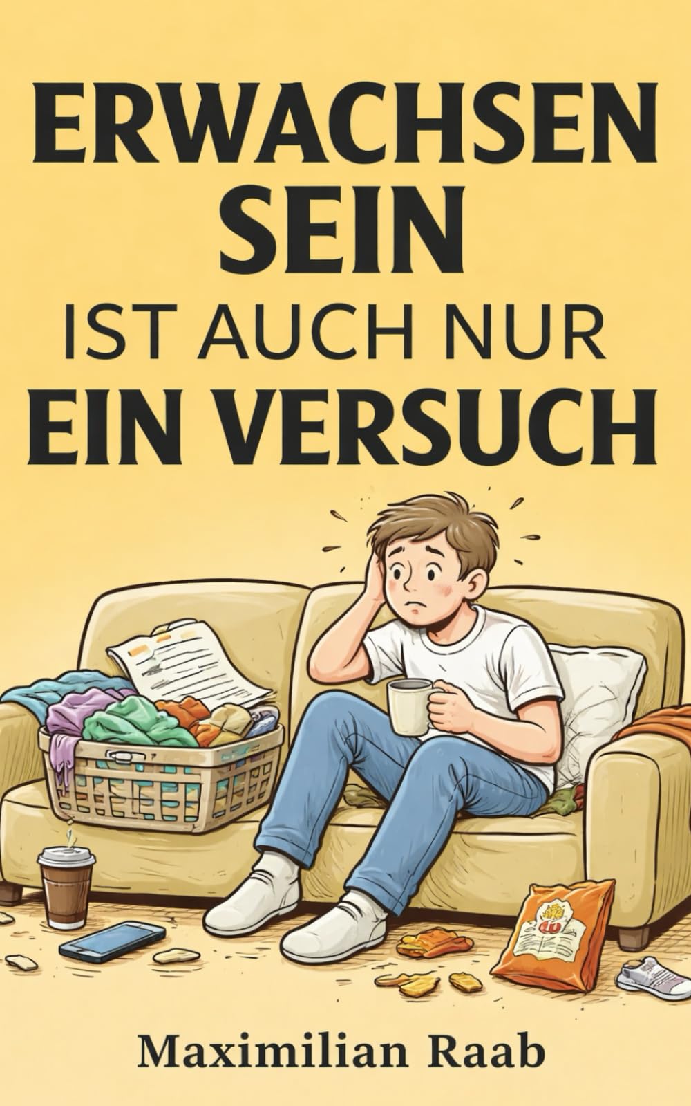 Erwachsen sein ist auch ein Versuch: Ein Buch für Menschen, die so tun, als hätten sie ihr Leben im Griff.