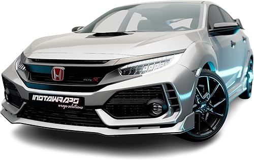 Avery Dennison SW900 Gloss Silver Metallic 803-M Película de vinilo para envolver automóviles (muestra de 3 x 5 pulgadas)