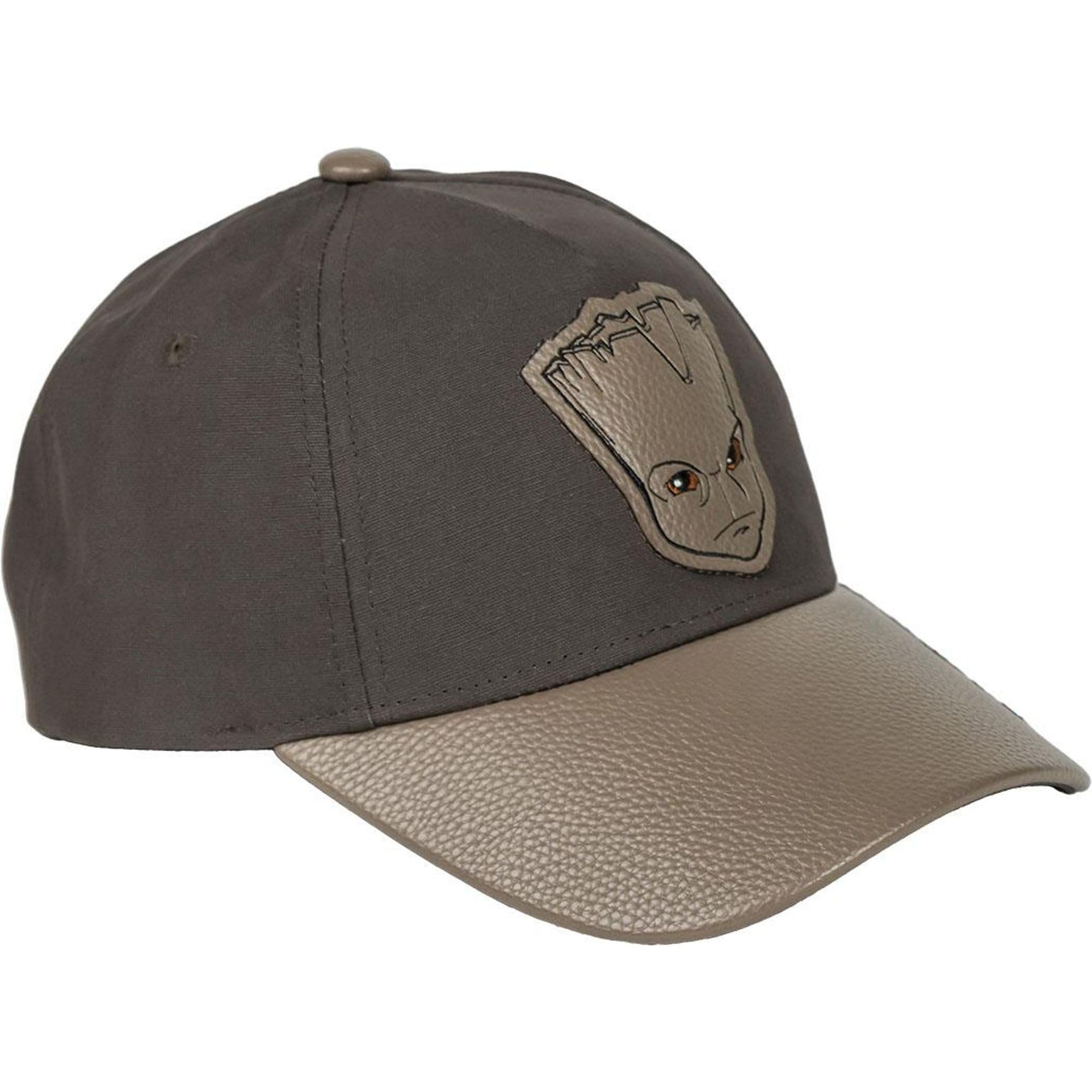 CERDÁ LIFE'S LITTLE MOMENTS -Guardians of The Galaxy Visor Cap - Brown - Size 58 cm - Made with Cotton and Polyester - Groot Print - Original Product