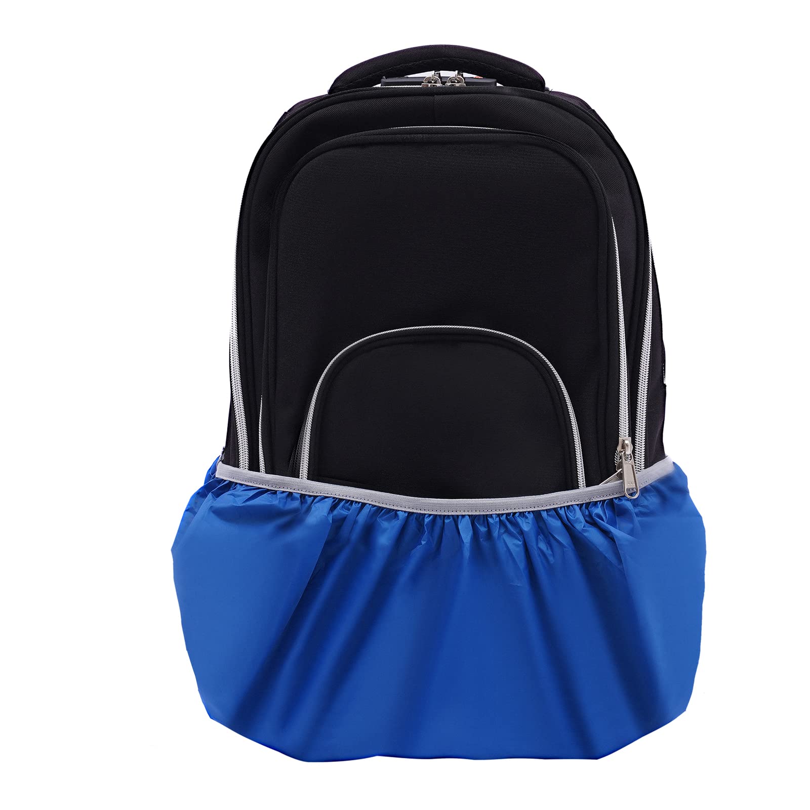 Trolley zaino da 45 l, zaino con ruote, impermeabile, portatile da 15 pollici, bagaglio a mano 3 in 1, ruota silenziosa, trolley in alluminio regolabile in altezza, per scuola, business