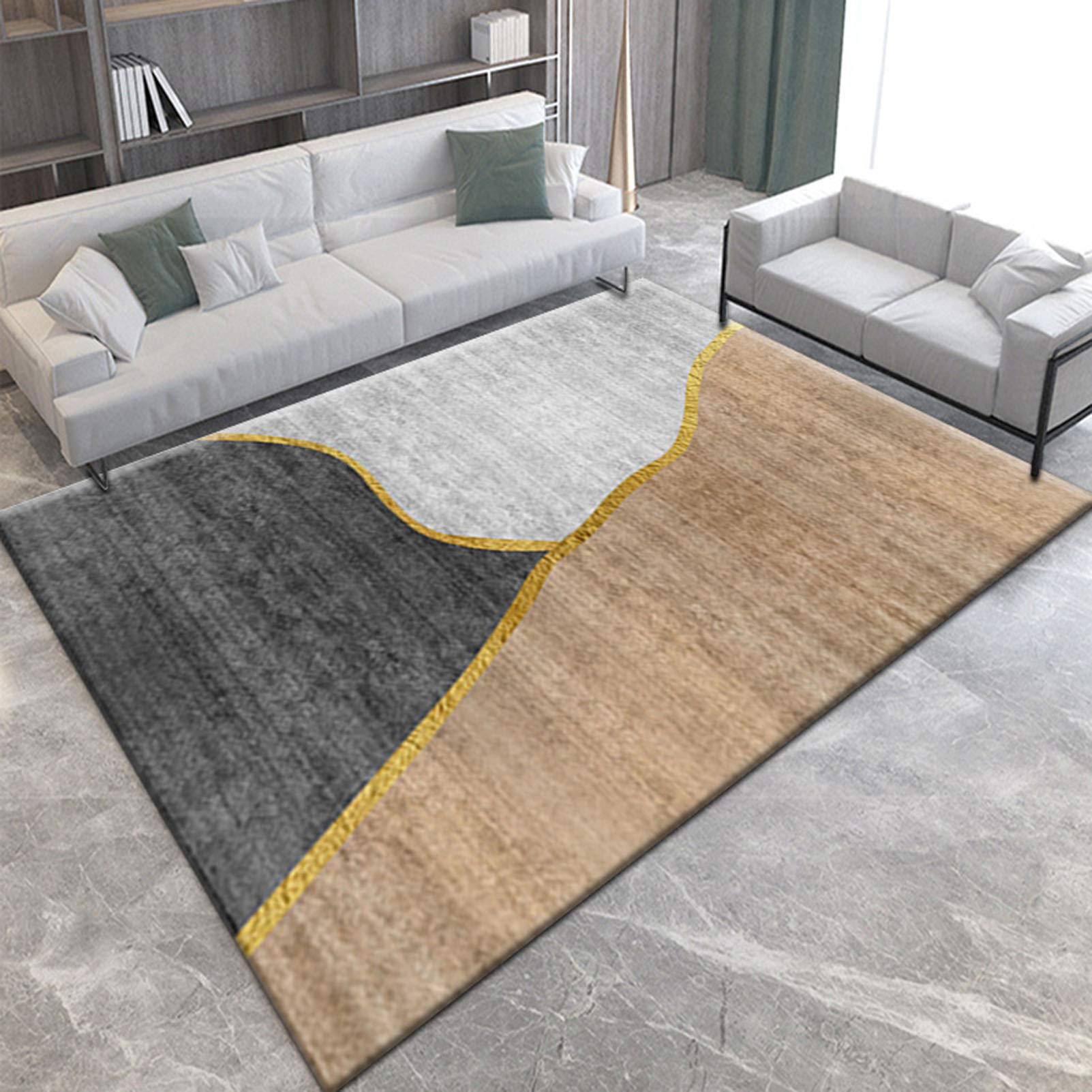 Tapis pour chambre de fille et salon, grand format moderne 180x240