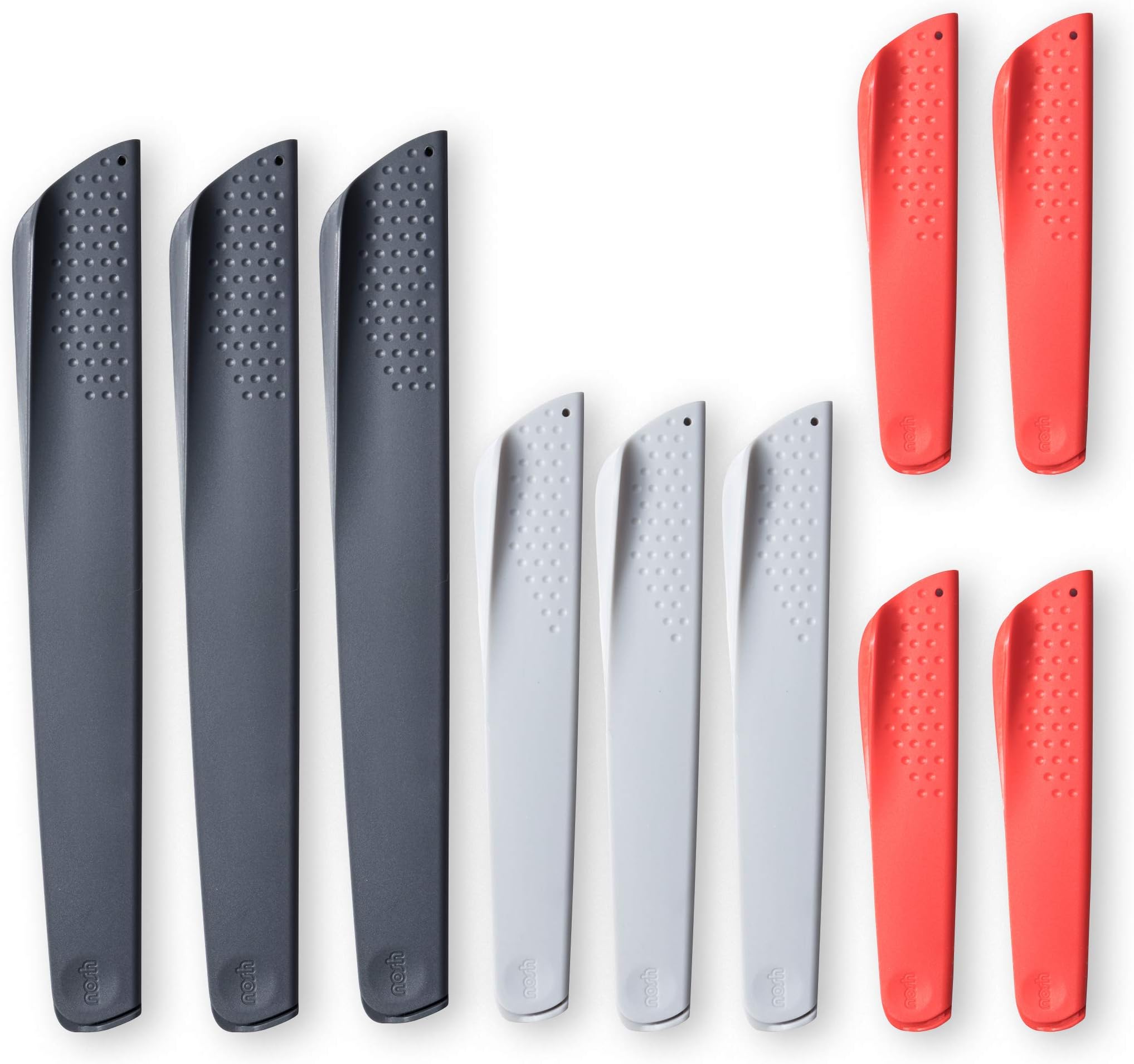 Universal Knife Guard Blade Protector - 10 Piece Set - 3 Sizes