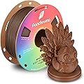 Polymaker Panchroma Filament PLA marron terre mate de 1,75 mm, filament PLA pour imprimante 3D, compatible avec la plupart des imprimantes 3D FDM, bobine de 1 kg