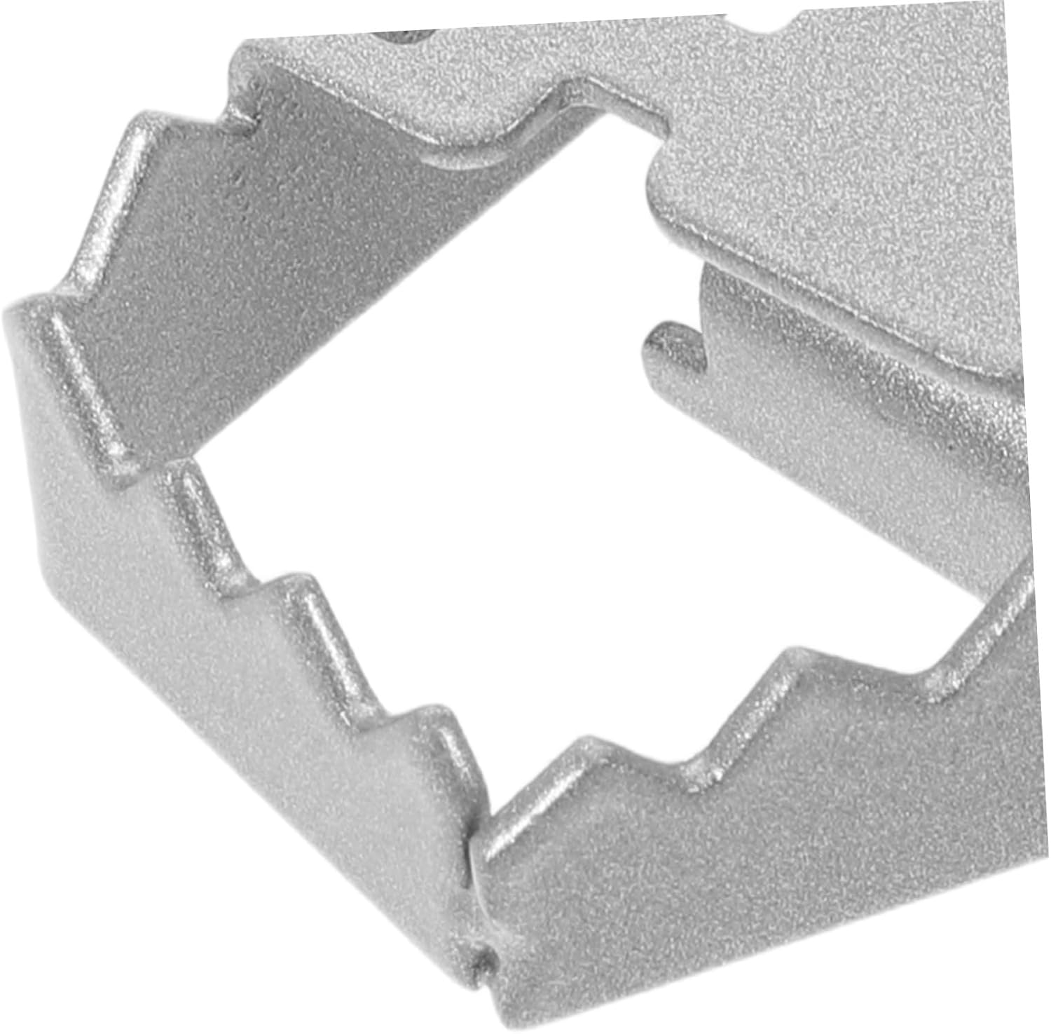 Garneck Motorcycle Aluminum Alloy Rear Brake Pedal Extender Silver Rear Brake Lever Replacement for Road and Dirt Bike Riding