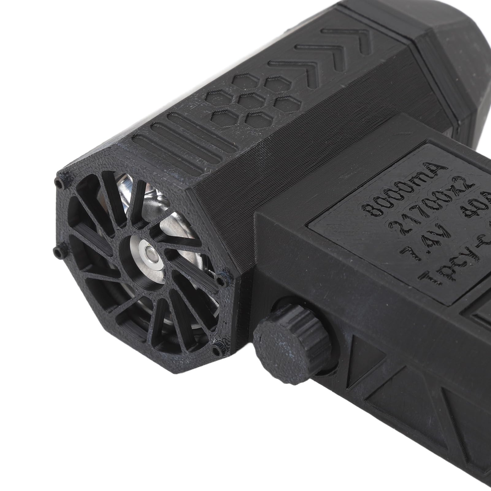 Hidyliu Super Jet Fan Mini Soffiatore Ad Alte Prestazioni per la Pulizia di Interni Ed Esterni Spolverino Elettrico Portatile Motore Brushless a 13 Pale