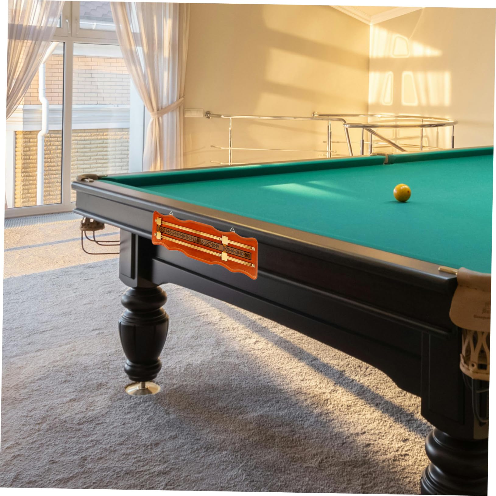 UPKOCH Tabellone Segnapunti per Biliardo Tabellone Segnapunti Sportivo Tavolo Biliardo Portatile per Snooker