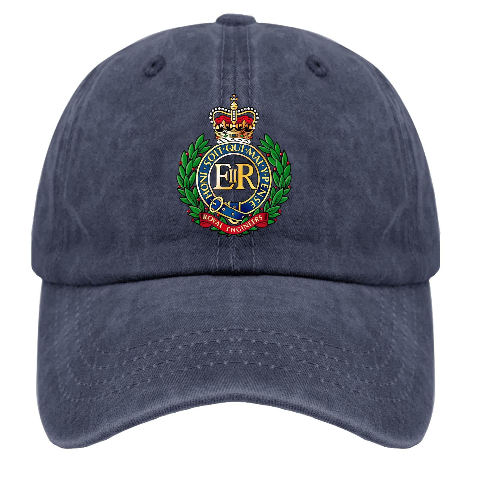 TKPA MOL Dad Hat Badge Royal Engineers Trucker Cap for Women Fashion Washed Cotton Adjustable