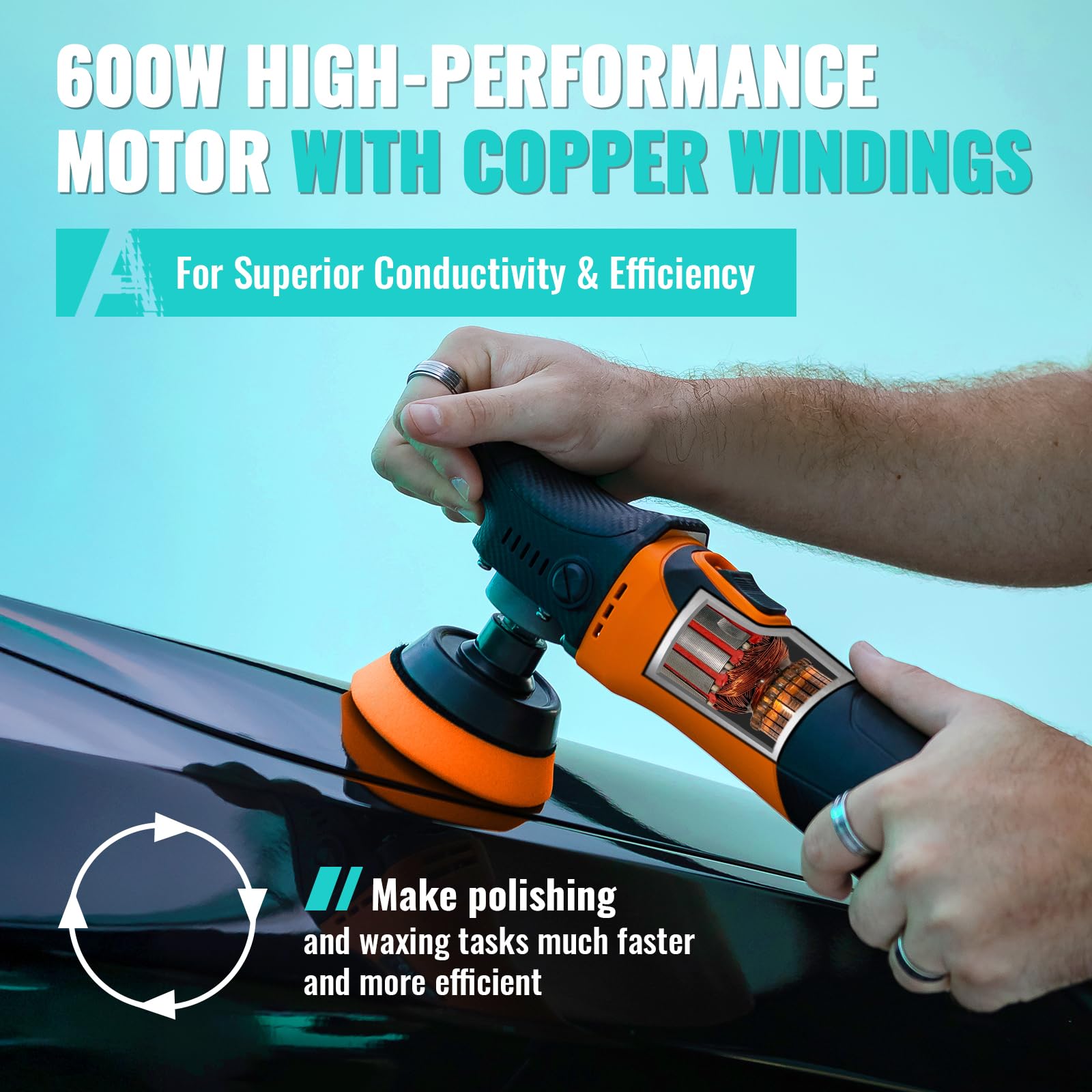 AUTIWOZ Mini Polisher Kit - Remove Scratches! -3