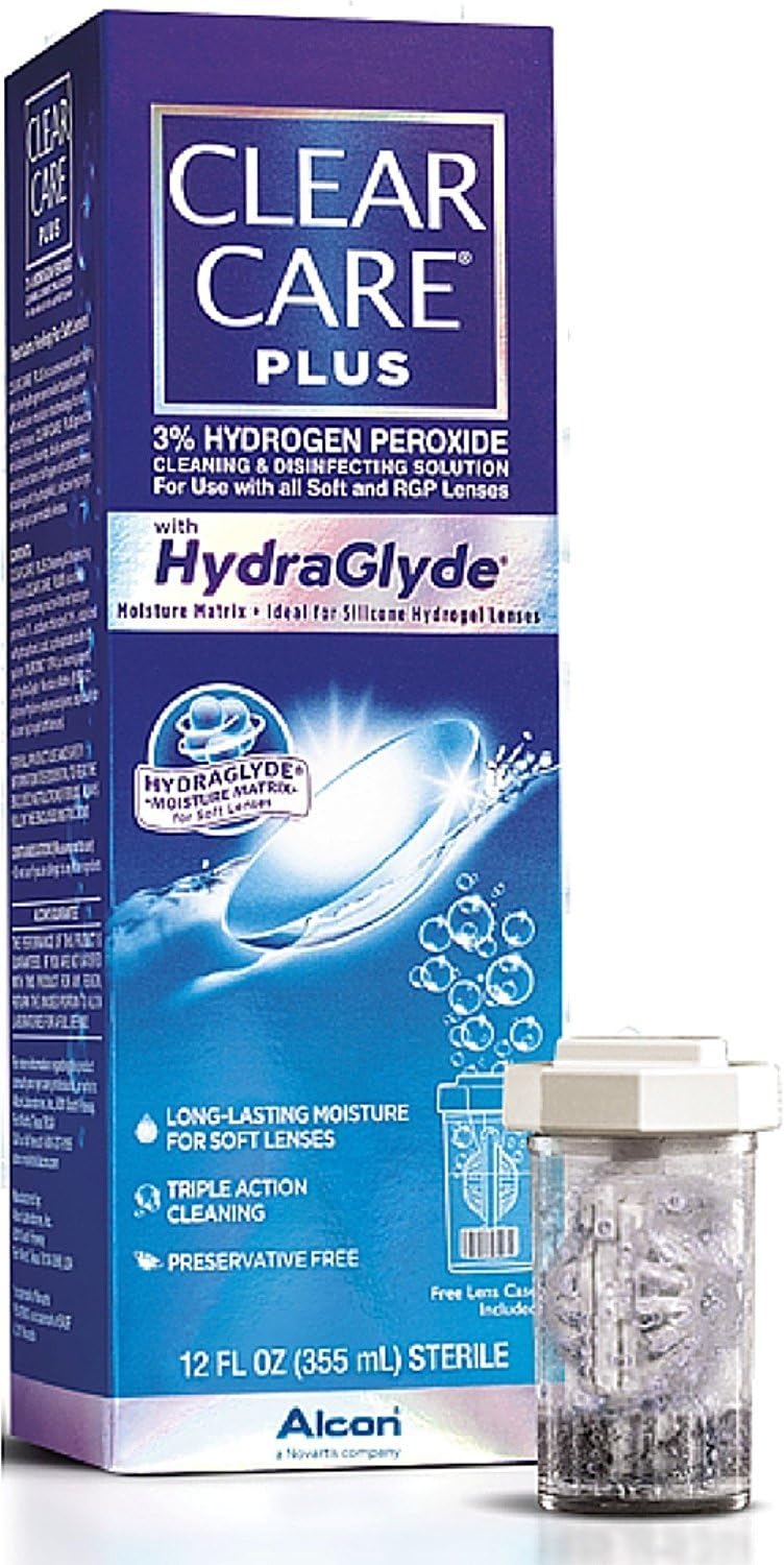 Clear Care Plus HydraGlyde Cleaning and Disinfecting