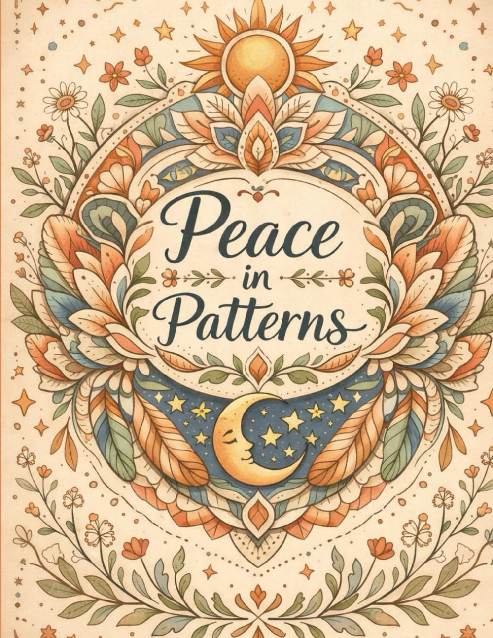 Peace in Patterns: Relaxing Boho Mandalas, Florals & Free-Spirited Patterns for Mindfulness & Creativity