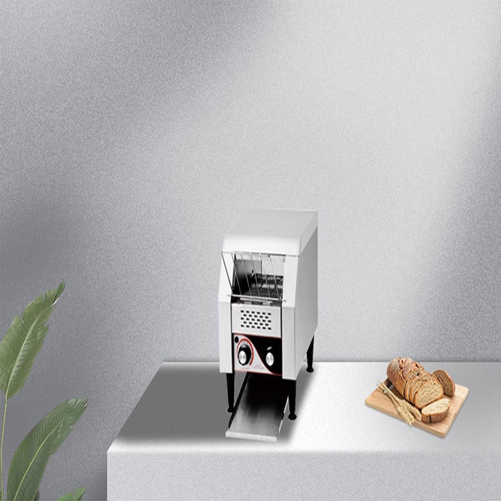 Toster taśmowy komercyjny z 7 stopniami pieczenia, wydajnymi rurami grzewczymi o mocy 2600 W do szybkiego i równomiernego podgrzewania w hotelach, restauracjach i bufetach (TT)
