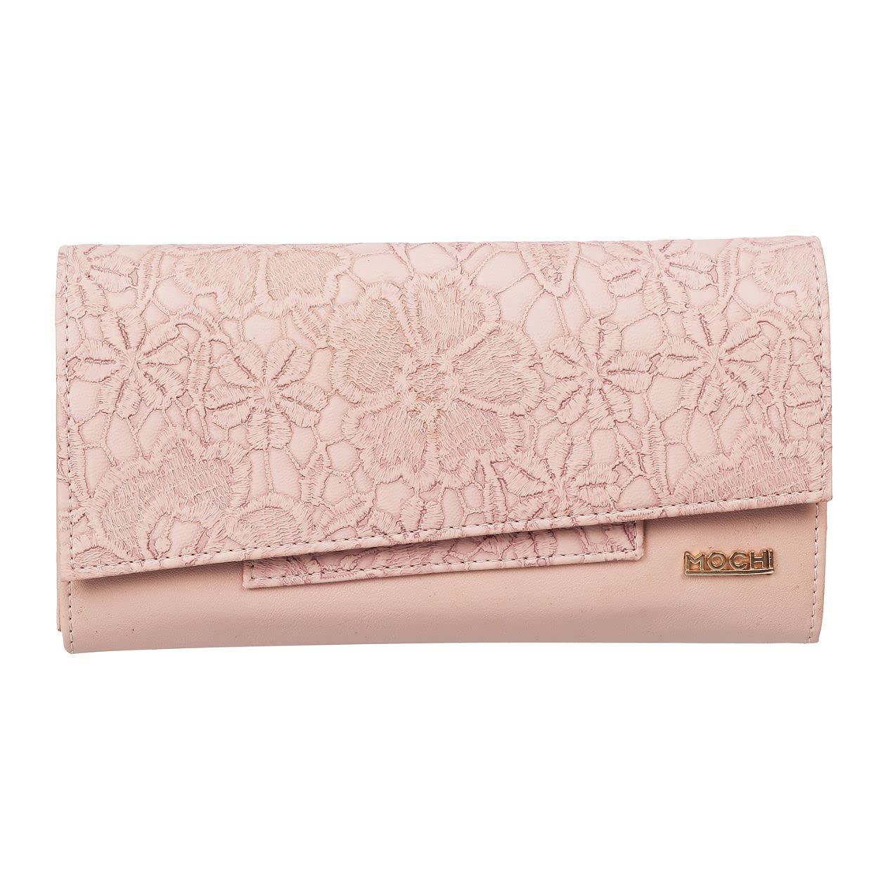 Mochi Womens Synthetic Pink Bifold (One Size) (B0BCQNK3RF) Amazon Price History, Amazon Price Tracker