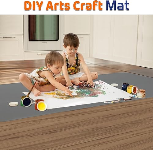 Miniatura 7 de Warome Tapete de silicona, 78.7 x 23.6 pulgadas, resistente al calor, para encimera, protector de encimera, tapete protector de encimera, tapete