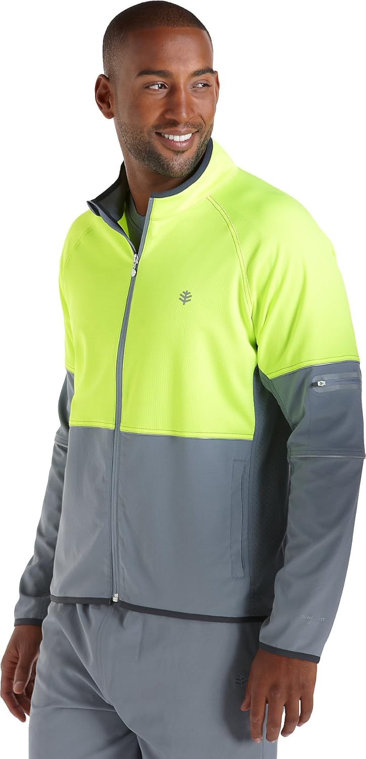 Buy Coolibar UPF 50+ Men's Fitness Jacket Sun Protection (XLarge